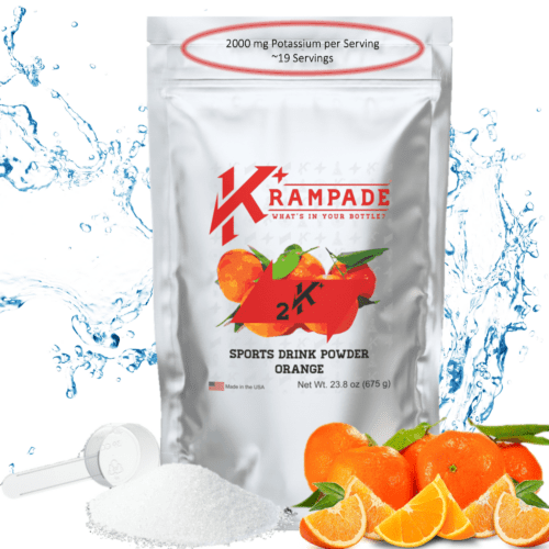 potassium supplement bulk electrolyte powder orange sports drink mix