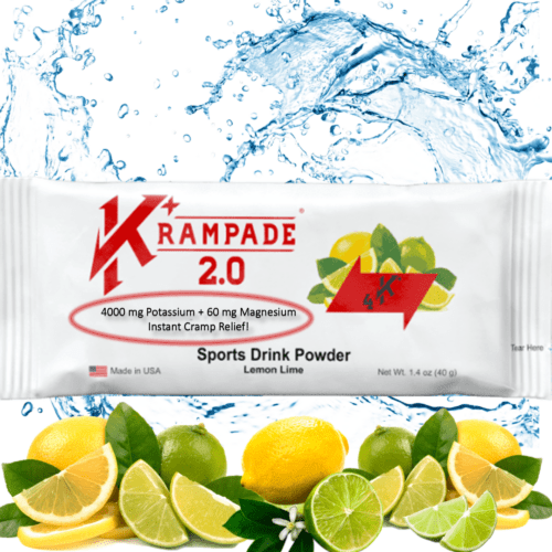 potassium magnesium supplement electrolyte powder single serve lemon lime instant cramp relief menstrual stop pain